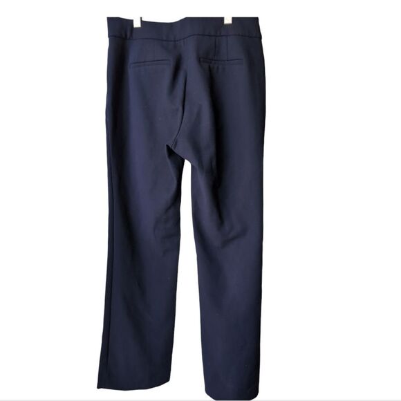 Jcrew 365 navy  full-length trouser in four-season stretch size 10 - Picture 9 of 9
